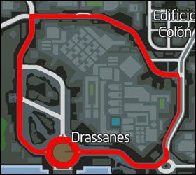 Trasa pojazdu. - Kontrakty (1-5) | Misje poboczne | Wheelman - Wheelman - poradnik do gry