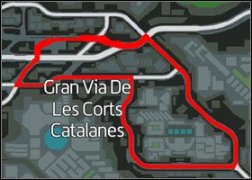 Trasa pojazdu. - Kontrakty (6-10) | Misje poboczne | Wheelman - Wheelman - poradnik do gry