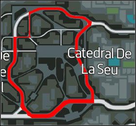 Trasa pojazdu. - Kontrakty (6-10) | Misje poboczne | Wheelman - Wheelman - poradnik do gry