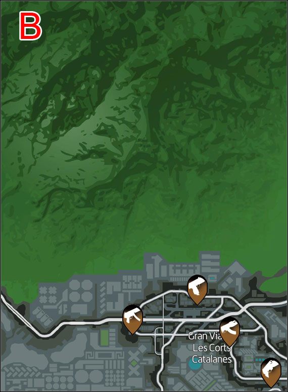 2 - Tajne składy broni (A-B) | Mapy | Wheelman - Wheelman - poradnik do gry