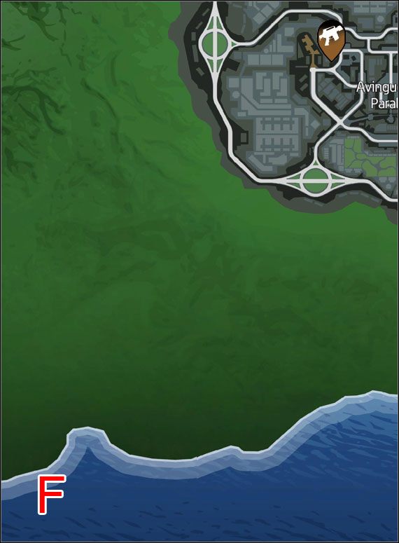 2 - Tajne składy broni (E-F) | Mapy | Wheelman - Wheelman - poradnik do gry