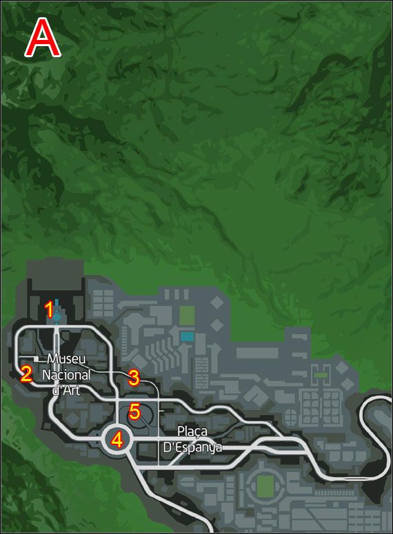 1 - Mapa A | Posągi Kotów | Wheelman - Wheelman - poradnik do gry