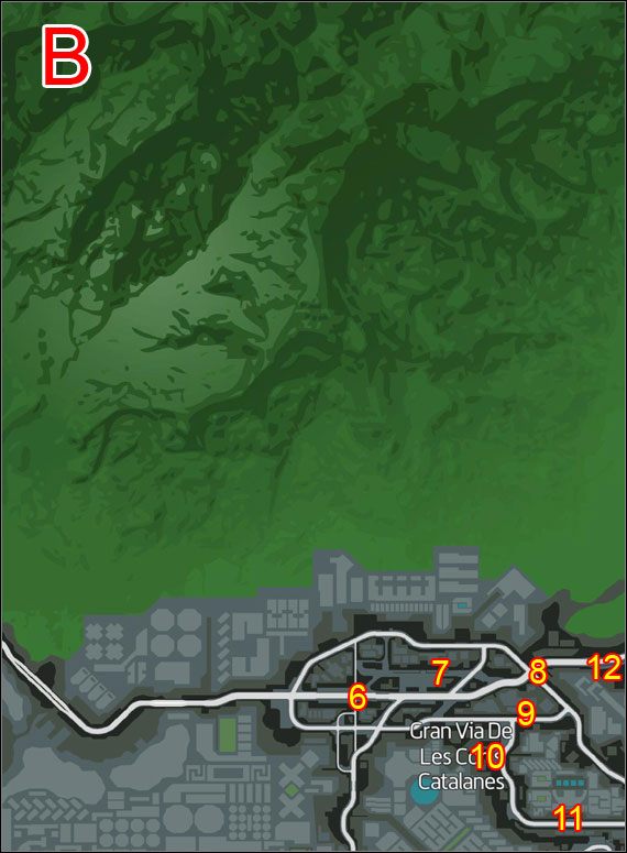 1 - Mapa B | Posągi Kotów | Wheelman - Wheelman - poradnik do gry