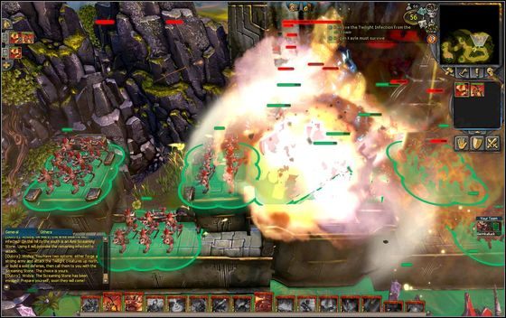 Wysyłasz po jednym oddziale łuczników do trzech widocznych na mapie miejsc na Power Welle i budujesz je - [Przykładowy scenariusz] Encounters with Twilight cz.2 | BattleForge - BattleForge - poradnik do gry