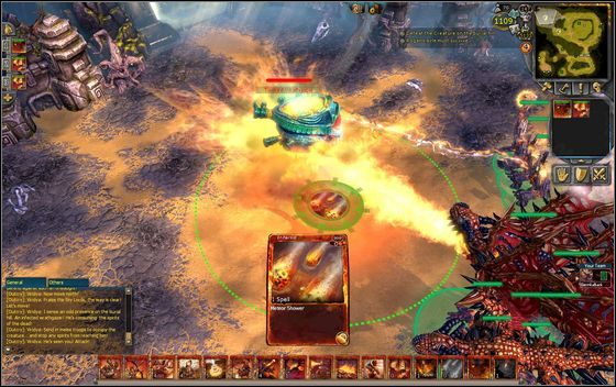 Twojej armii jest on jednak niestraszny, dopóki trzymasz się następującej taktyki: gdy tylko pojawi się jakaś dusza, zmierzająca w stronę Wrathgazera, wybierasz jedną ekipę Magma Hurlerów (dlatego radziłem przygotować po cztery z każdej strony) i każesz im ją zaatakować - [Przykładowy scenariusz] Encounters with Twilight cz.2 | BattleForge - BattleForge - poradnik do gry