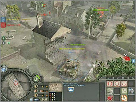 Jeśli chodzi o te polowe pepance to pozwolę tu sobie nie wskazywać ich pozycji - raz, że nie jestem do końca pewien czy nie są one określane losowo przy każdorazowym rozgrywaniu tego scenariusza, a dwa: armatki owe bardzo często zmieniają swoje stanowiska - Misja 1 - Vilers-Bocage - Narodziny legendy (cz.1) - As Tygrysów - Company of Heroes: Chwała Bohaterom - poradnik do gry