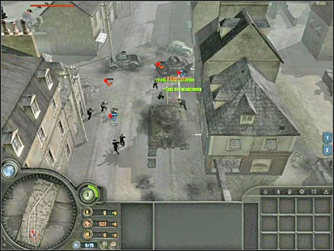 Przebijając się przez Villers-Bocage natkniesz się na sporą Brytyjskich jednostek, poczynając od polowej armaty ppanc - Misja 2 - Odwrót z Vilers-Bocage (cz.1) - As Tygrysów - Company of Heroes: Chwała Bohaterom - poradnik do gry