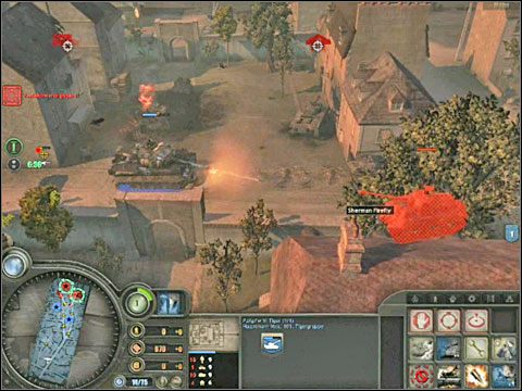 W końcu dotrzesz do ostatniego punktu strategicznego ulokowanego na północnym skraju wsi - Misja 3 - Odrodzony as (cz.2) - As Tygrysów - Company of Heroes: Chwała Bohaterom - poradnik do gry