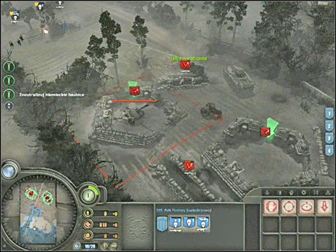 W pobliżu znajduje się już rozdroże, którego oczyszczenie da ci upragniony medal - Misja 3 - Zamek Grey (cz.1) - Grobla - Company of Heroes: Chwała Bohaterom - poradnik do gry