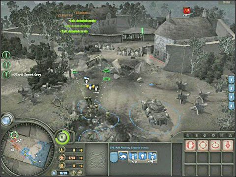 Kolejne zapory przeciwczołgowe znajdujące się na zamkowym dziedzińcu możesz znowu usunąć z pomocą ładunków wybuchowych jeżeli stoją one na drodze twojego