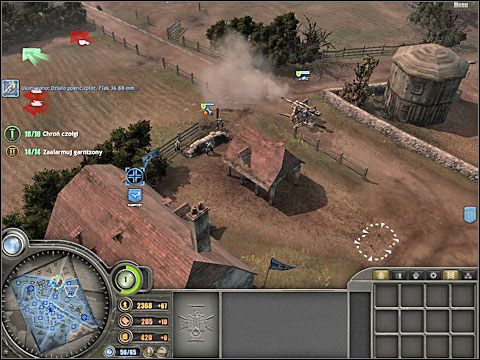 1 - Misja 1 - Trun - Polowanie na muchy (cz.2) - Bitwa pod Falaise - Company of Heroes: Chwała Bohaterom - poradnik do gry