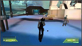 Jeszcze drobne starcie z kilkoma napastnikami - Opis przejścia - część pierwsza - 02 | Advent Rising - Advent Rising - poradnik do gry