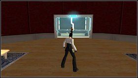 Do Ethana wiedzie prosta droga - w lewo, potem korytarzem i prosto, przed podwójne drzwi - Poradnik do gry - Opis przejścia - część pierwsza - 01 | Advent Rising - Advent Rising - poradnik do gry