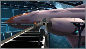 Nic dodać, nic ująć - po prostu idź za Ethanem do doków i wejdź na statek - Poradnik do gry - Opis przejścia - część pierwsza - 01 | Advent Rising - Advent Rising - poradnik do gry