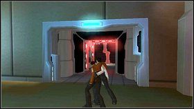 Idź prosto, do drzwi z błękitnym neonem - Poradnik do gry - Opis przejścia - część pierwsza - 01 | Advent Rising - Advent Rising - poradnik do gry