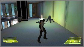 Po kolejnym starciu wybiegnij na górę i kieruj się korytarzem do końca - Poradnik do gry - Opis przejścia - część pierwsza - 01 | Advent Rising - Advent Rising - poradnik do gry