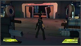 Gdy teren będzie oczyszczony, wysiądź z wozu i wejdź przez wyrwę do środka - Opis przejścia - część druga - 01 | Advent Rising - Advent Rising - poradnik do gry