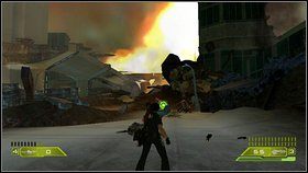 Po ich pokonaniu idź w prawo - wspomóż miejscowych - Opis przejścia - część druga - 01 | Advent Rising - Advent Rising - poradnik do gry