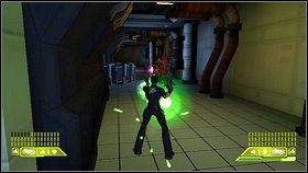 Po ich zniszczeniu masz troje drzwi - Opis przejścia - część druga - 02 | Advent Rising - Advent Rising - poradnik do gry