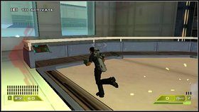 Skręć w prawo od miejsca, gdzie pojawiły się roboty - Opis przejścia - część druga - 02 | Advent Rising - Advent Rising - poradnik do gry