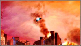 Jedź do końca placu, skręć w lewo, a wyjedziesz na kolejny - Opis przejścia - część druga - 02 | Advent Rising - Advent Rising - poradnik do gry