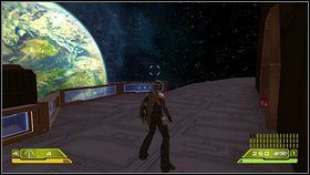 Paru przeciwników i biegniemy dalej pomostem - Opis przejścia - część trzecia - 01 | Advent Rising - Advent Rising - poradnik do gry