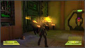 Wybiegnij z sali drzwiami po prawej - Opis przejścia - część trzecia - 02 | Advent Rising - Advent Rising - poradnik do gry