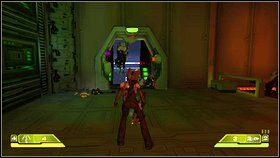 Kieruj się teraz korytarzami do miejsca, gdzie mijałeś panele - Opis przejścia - część trzecia - 02 | Advent Rising - Advent Rising - poradnik do gry