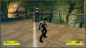 Pobiegnij do windy po lewej stronie i wyjedź nią na górę - Opis przejścia - część piąta - 03 | Advent Rising - Advent Rising - poradnik do gry