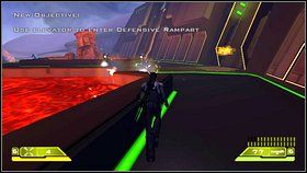 Wbiegnij po rampie na wzniesienie - Opis przejścia - część piąta - 01 | Advent Rising - Advent Rising - poradnik do gry