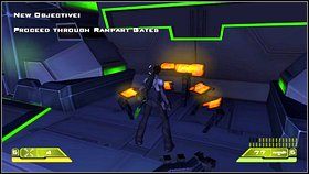 Użyj windy, by wyjechać na górę - Opis przejścia - część piąta - 01 | Advent Rising - Advent Rising - poradnik do gry