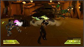 Udaj się do wejścia po lewej - Opis przejścia - część piąta - 02 | Advent Rising - Advent Rising - poradnik do gry