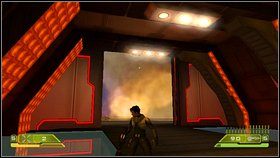 Gdy uporasz się z nimi, statek powietrzny wyładuje desant - wyeliminuj wszystkich nadchodzących oraz sam statek - Opis przejścia - część piąta - 02 | Advent Rising - Advent Rising - poradnik do gry