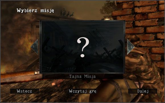 Aby dostać się do ukrytego zadania musimy ukończyć wszystkie misje główne - Tajna Misja | Sniper Elite Berlin 1945 - Sniper Elite: Berlin 1945 - poradnik do gry