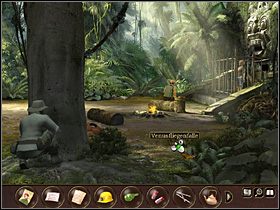 Następnie Max kieruje się na plac przed świątynią, czyli tam, gdzie więziona jest Sam - Indonezja - Dżungla (cz.2) | Tajne akta 2 Puritas Cordis - Tajne akta 2: Puritas Cordis - poradnik do gry