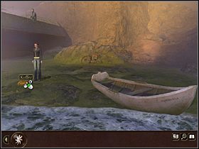 Przy brzegu stacjonuje łódka, która pozbawiona jest żagla, silnika a nawet wioseł - Francja - Wybrzeże | Tajne akta 2 Puritas Cordis - Tajne akta 2: Puritas Cordis - poradnik do gry