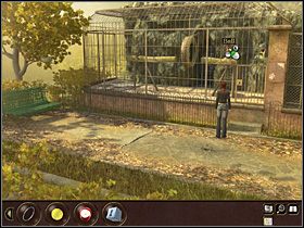 Pora zatem odwiedzić zoo, gdzie Nina najpierw kieruje się w lewo, w stronę - jak głosi drogowskaz - małp - Francja- Paryż (cz.3) | Tajne akta 2 Puritas Cordis - Tajne akta 2: Puritas Cordis - poradnik do gry