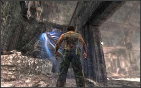 i zabierz z niszy po prawej stronie nieśmiertelnik - Unstoppable | Rozdział 1 Origins | X-Men Origins Wolverine - X-Men Origins: Wolverine - poradnik do gry