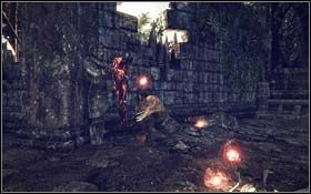 Obejdź dziedziniec dookoła, a następnie namierz strzelca i przeskocz do niego - Unstoppable (cz.3) | Rozdział 1 Origins | X-Men Origins Wolverine - X-Men Origins: Wolverine - poradnik do gry