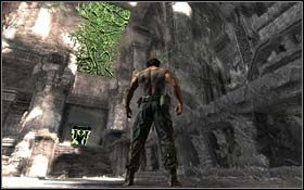 Po zabiciu Lewiatana spenetruj placyk - Unstoppable (cz.3) | Rozdział 1 Origins | X-Men Origins Wolverine - X-Men Origins: Wolverine - poradnik do gry