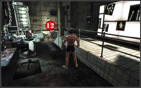 W korytarzu po lewej stronie znajdziesz komputer, z którego możesz wysłuchać wiadomości głosowej i kolejny nieśmiertelnik - Strykers Offer (cz.1) | Rozdział 1 Origins | X-Men Origins Wolverine - X-Men Origins: Wolverine - poradnik do gry