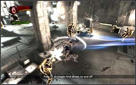 Po wejściu do kolejnego dużego pomieszczenia, teren zostanie obrzucony granatami dymnymi - Strykers Offer (cz.1) | Rozdział 1 Origins | X-Men Origins Wolverine - X-Men Origins: Wolverine - poradnik do gry