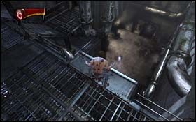 W dole zobaczysz trzech żołnierzy - The Escape | Rozdział 1 Origins | X-Men Origins Wolverine - X-Men Origins: Wolverine - poradnik do gry