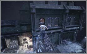 Potem zjedź po następnej lince i obal następny metalowy słup, dzięki czemu będziesz mógł dostać się do pokoju z materiałem wybuchowym - Ambush | Rozdział 2 The Frozen Tundra | X-Men Origins Wolverine - X-Men Origins: Wolverine - poradnik do gry