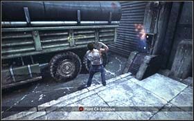 Zabierz nieśmiertelnik , C4 i wyskocz na zewnątrz - Ambush | Rozdział 2 The Frozen Tundra | X-Men Origins Wolverine - X-Men Origins: Wolverine - poradnik do gry