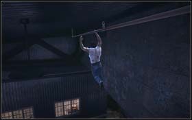 Teraz przetocz ciężarówkę w pobliże opuszczonej wcześniej skrzyni i wskocz po niej na górę - What I Do Isnt Very Nice (cz.1) | Rozdział 2 The Frozen Tundra - X-Men Origins: Wolverine - poradnik do gry