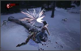 Zjedź po kabli i zabij wszystkich na dole - What I Do Isnt Very Nice (cz.2) | Rozdział 2 The Frozen Tundra - X-Men Origins: Wolverine - poradnik do gry