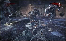 Po wyjściu na zewnątrz budynku, jeżeli chcesz zdobyć achievementa czeka Cię jedna z najtrudniejszych walk w całej grze - What I Do Isnt Very Nice (cz.2) | Rozdział 2 The Frozen Tundra - X-Men Origins: Wolverine - poradnik do gry