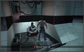 Wejdź do bocznej sali i wyciągnij z urządzenia baterię - Project Wideawake | Rozdział 3 Days of Future Beginnings - X-Men Origins: Wolverine - poradnik do gry