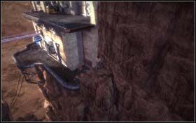 Po teleportacji w lewej części platformy leży nieśmiertelnik - Project Wideawake | Rozdział 3 Days of Future Beginnings - X-Men Origins: Wolverine - poradnik do gry